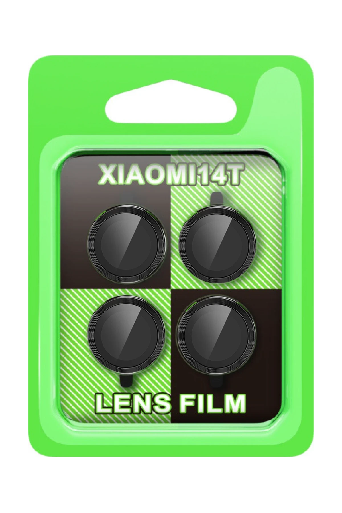 Newface Xiaomi Mi 14T Raze Metal Kamera Lens - Siyah