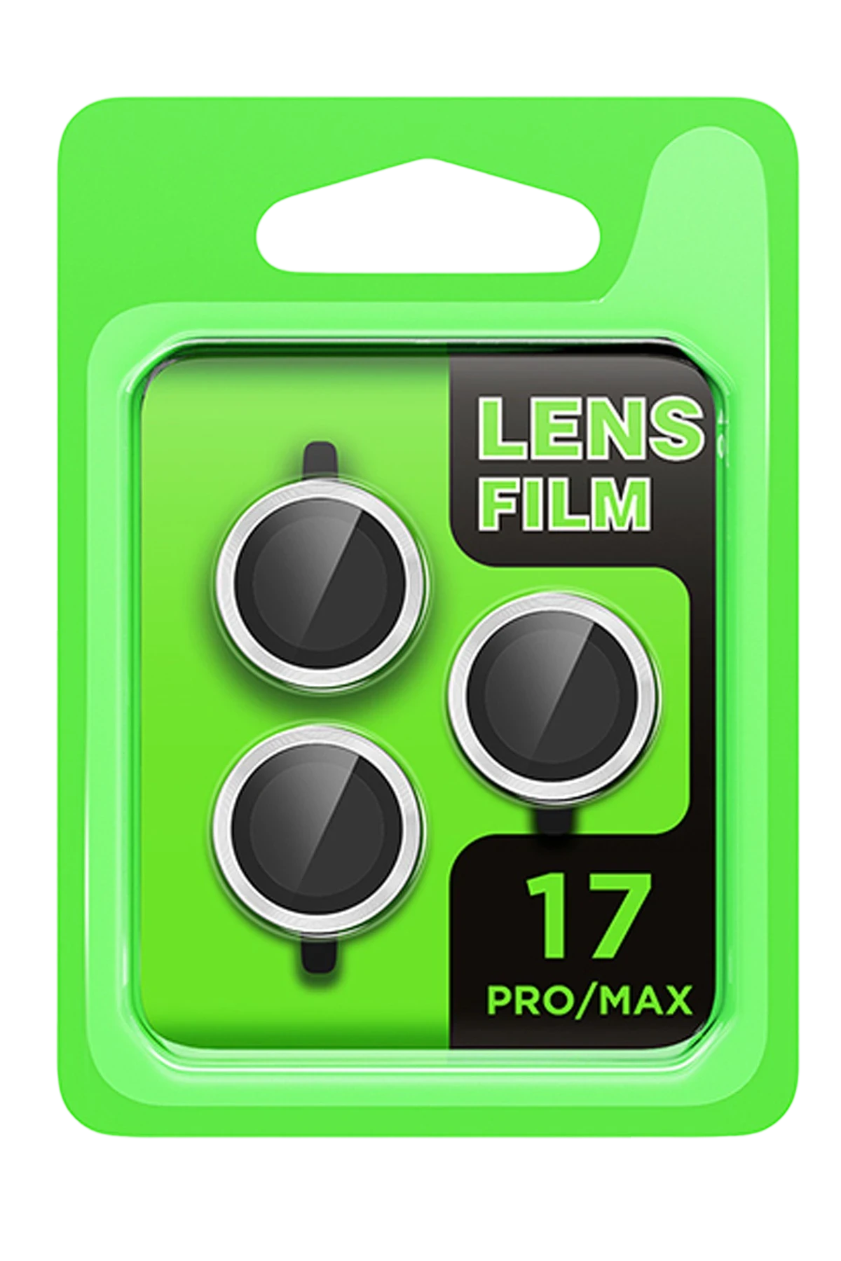 Newface Apple iPhone 17 Pro Raze Metal Kamera Lens - Gümüş