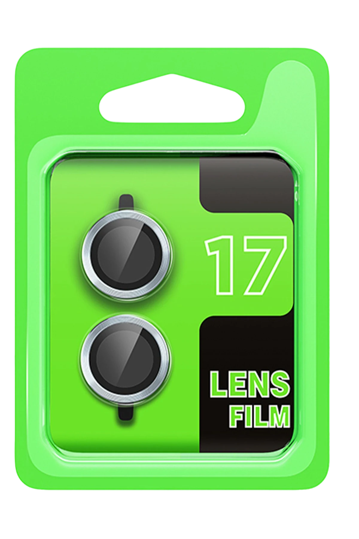 Newface Apple iPhone 17 Raze Metal Kamera Lens - Açık Mavi