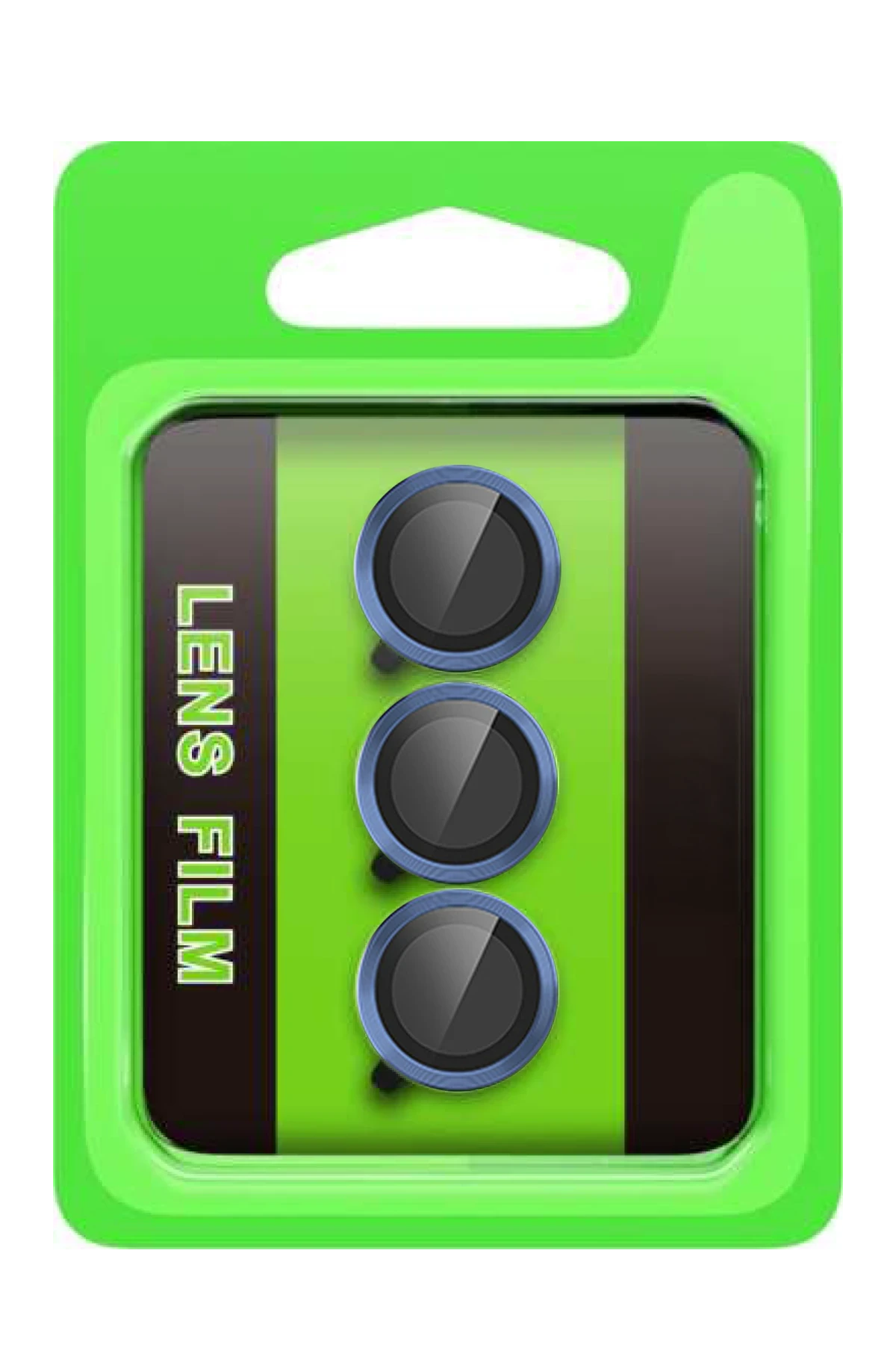 Newface Samsung Galaxy S25 FE Raze Metal Kamera Lens - Lacivert