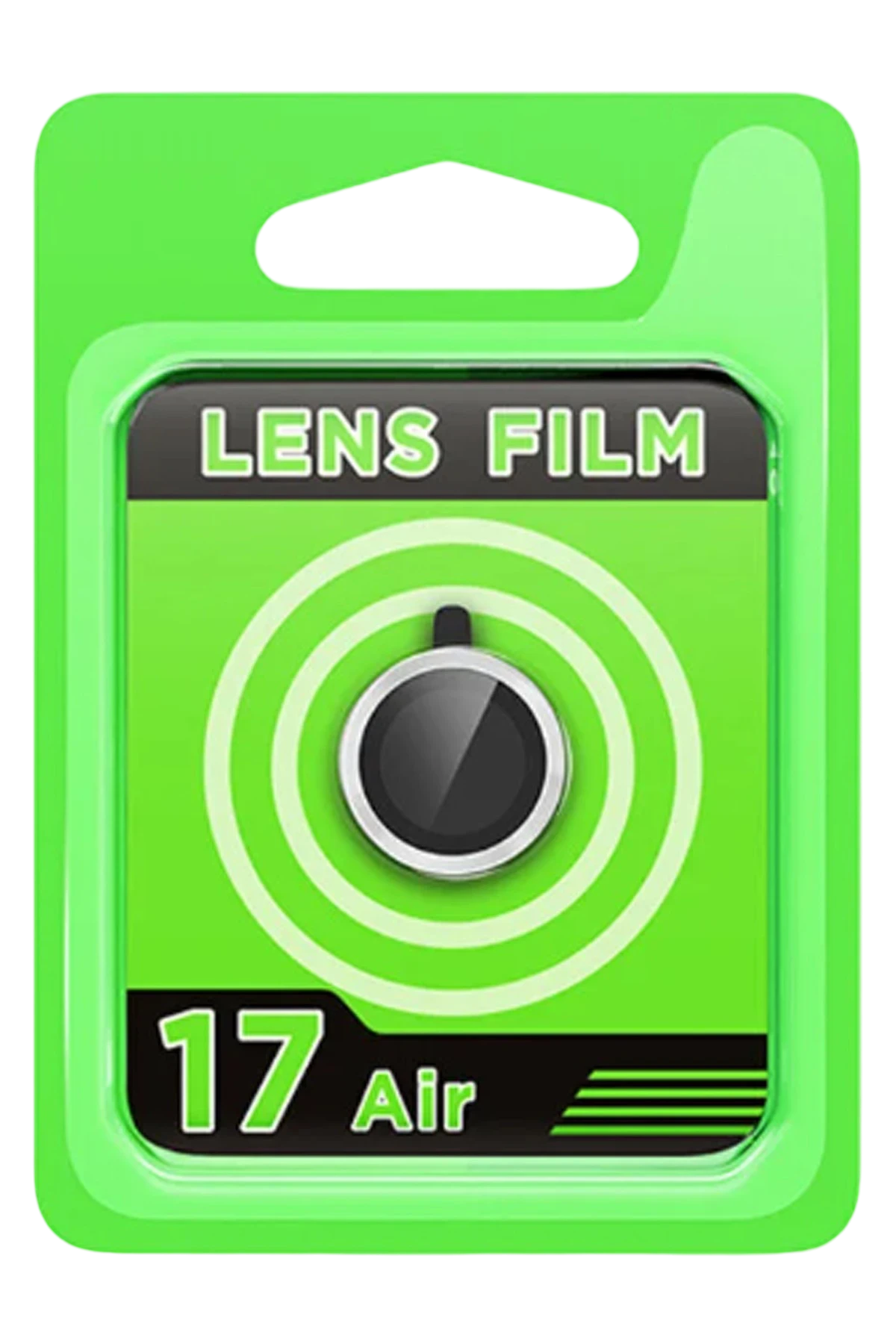 Newface Apple iPhone 17 Air Raze Metal Kamera Lens - Gümüş