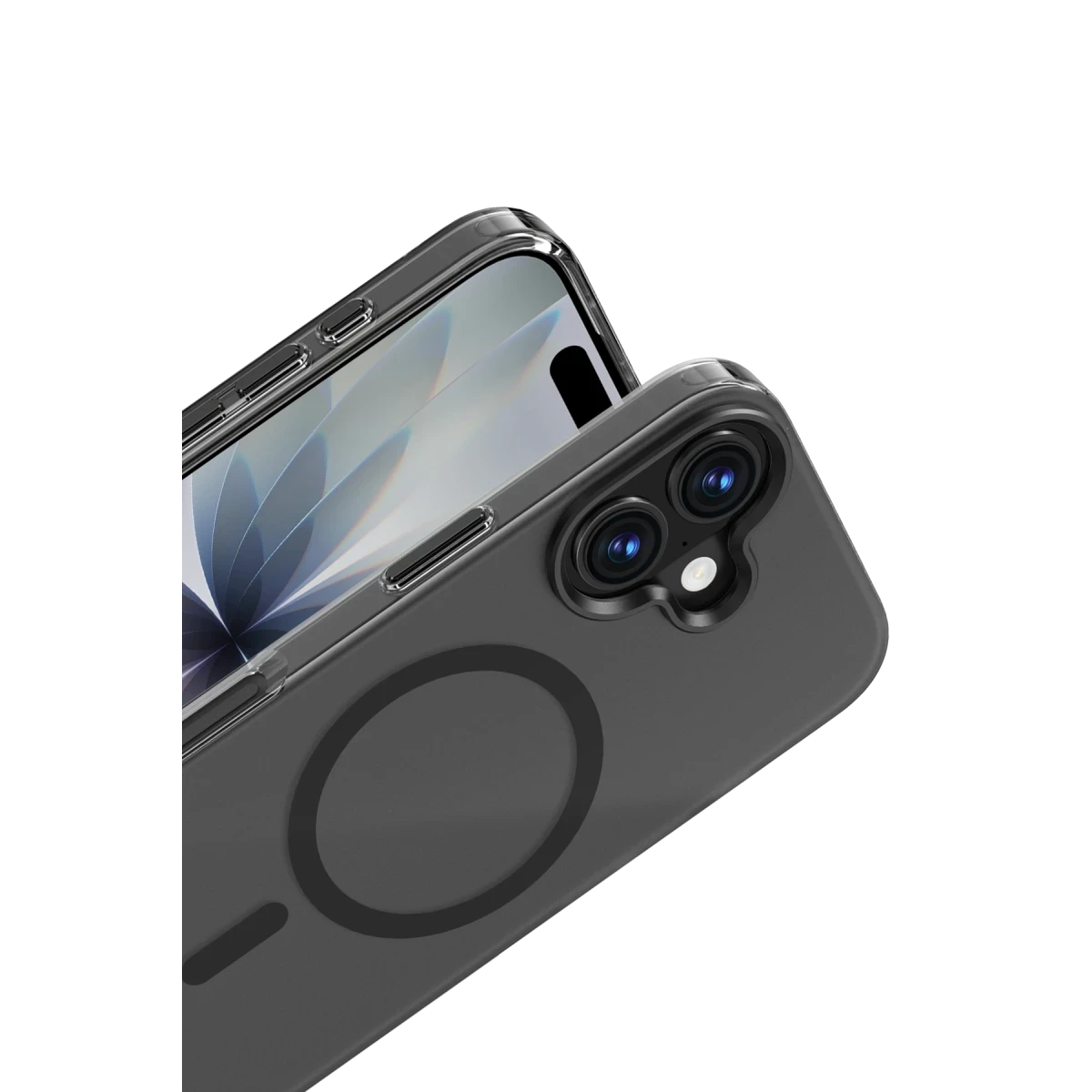 Keephone Apple iPhone 17 Dazzle Pro Matte Magsafe Kılıf - Siyah