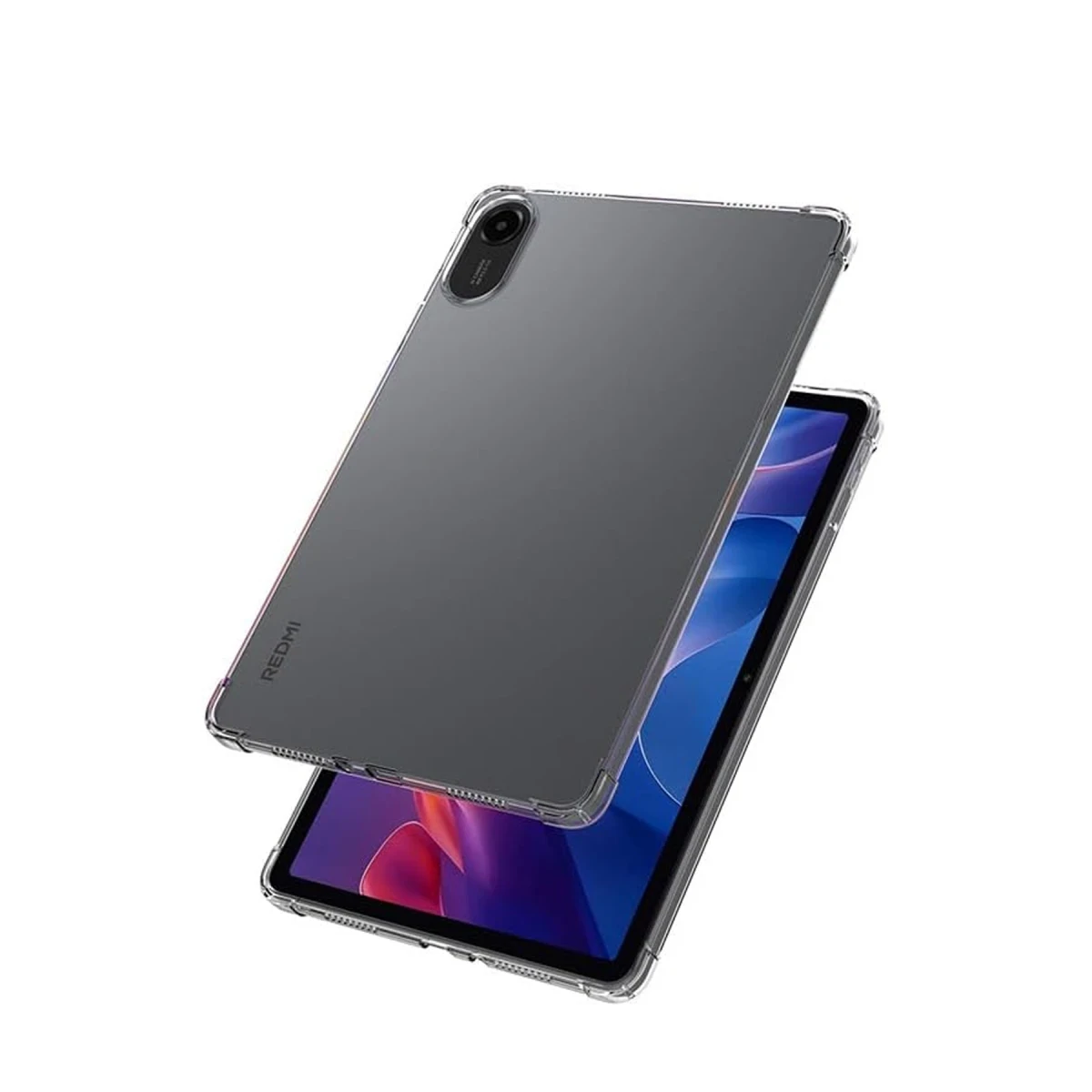 Newface Xiaomi Redmi Pad 2 Kılıf Anti Shock Tablet Silikon - Şeffaf — görsel 3