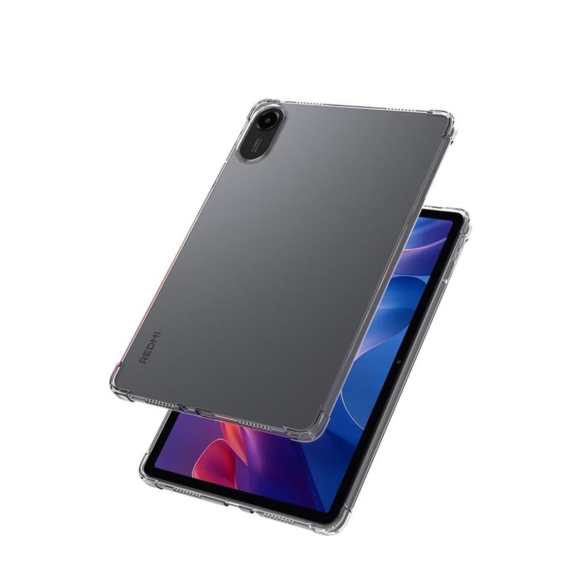 Newface Xiaomi Redmi Pad 2 Kılıf Anti Shock Tablet Silikon - Şeffaf — görsel 5