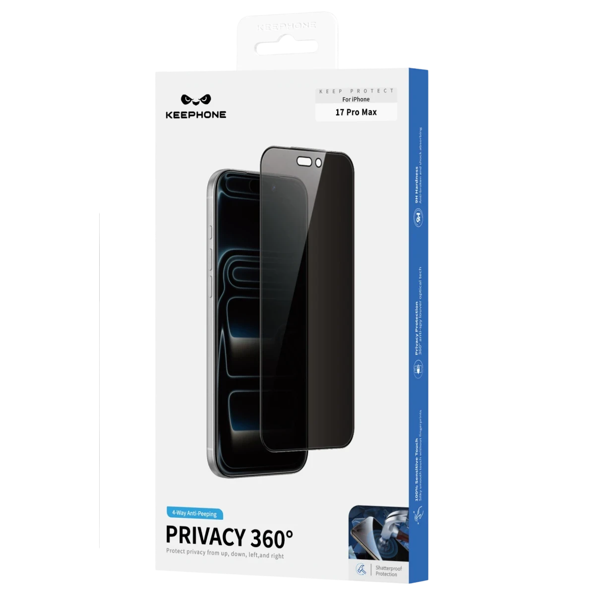360 4 Way Privacy Cam Ekran Koruyucu
