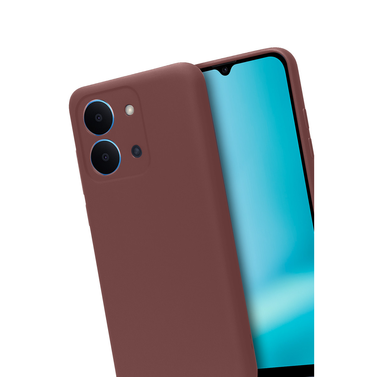 Newface Xiaomi Redmi 15C 4G First Silikon - Bordo — görsel 9