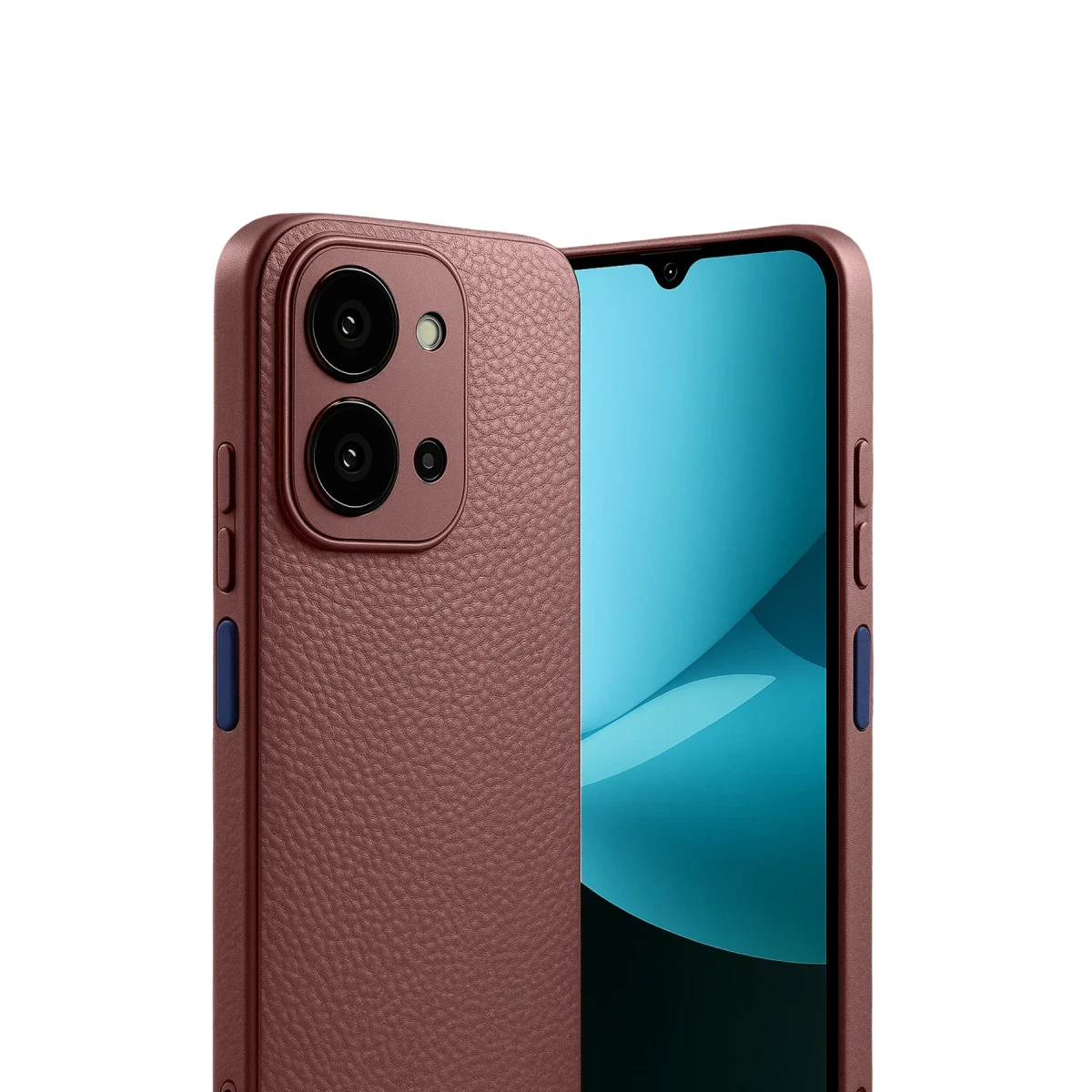 Newface Xiaomi Redmi 15C 4G Thermax Silikon Kılıf - Bordo — görsel 5