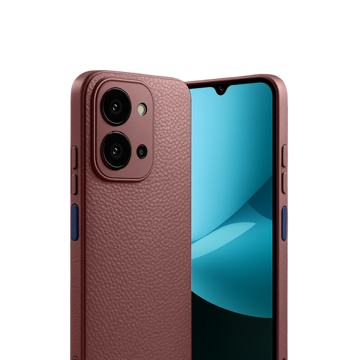Newface Xiaomi Redmi 15C 4G Thermax Silikon Kılıf - Bordo — görsel 8