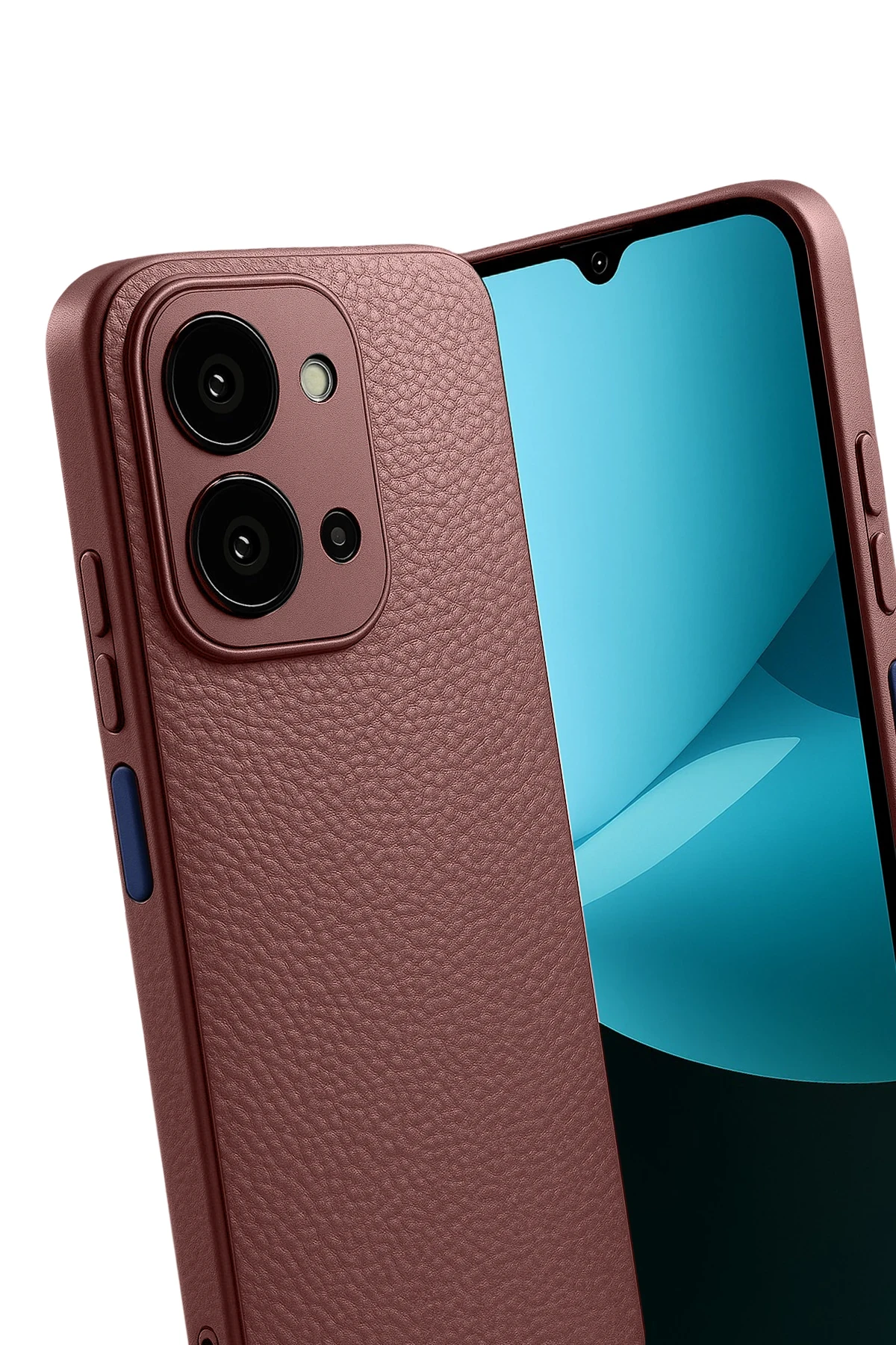 Newface Xiaomi Redmi 15C 4G Thermax Silikon Kılıf - Bordo