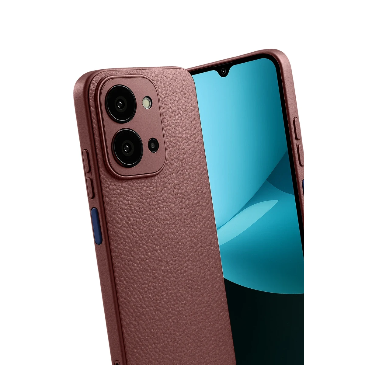 Newface Xiaomi Redmi 15C 4G Thermax Silikon Kılıf - Bordo — görsel 6