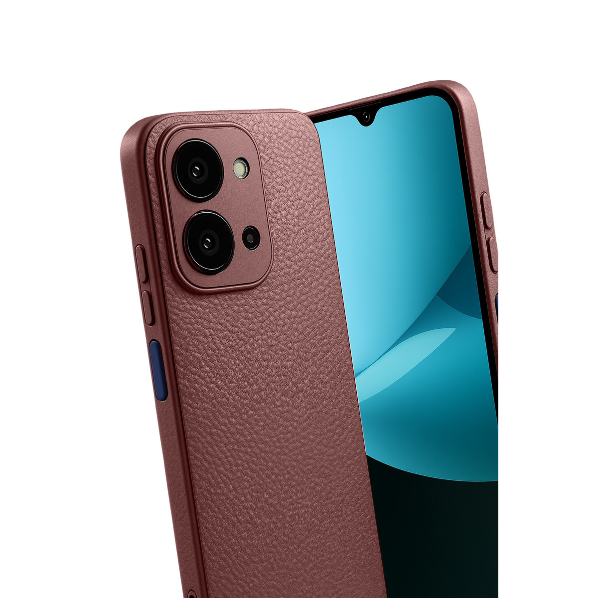 Newface Xiaomi Redmi 15C 4G Thermax Silikon Kılıf - Bordo — görsel 9