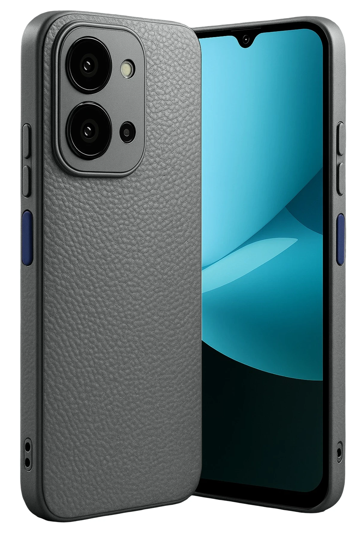 Newface Xiaomi Redmi 15C 4G Thermax Silikon Kılıf - Gri