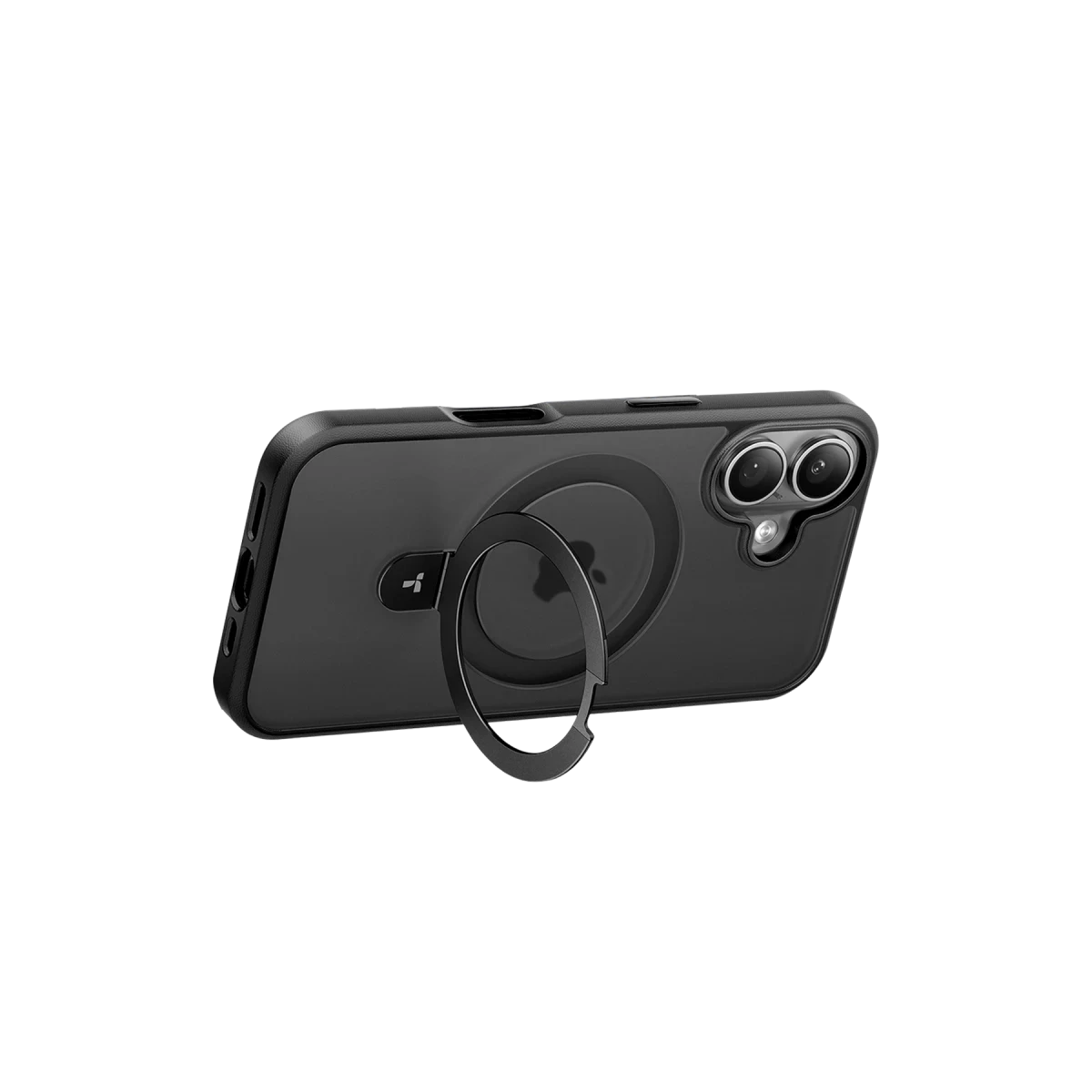 Torras Apple iPhone 16 O Stand Serisi Magsafe Kılıf - Siyah