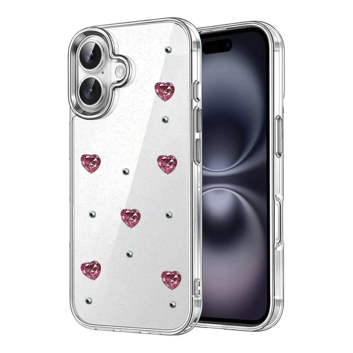Newface Apple iPhone 17 Fiyonk Desenli Kapak - Desen 3