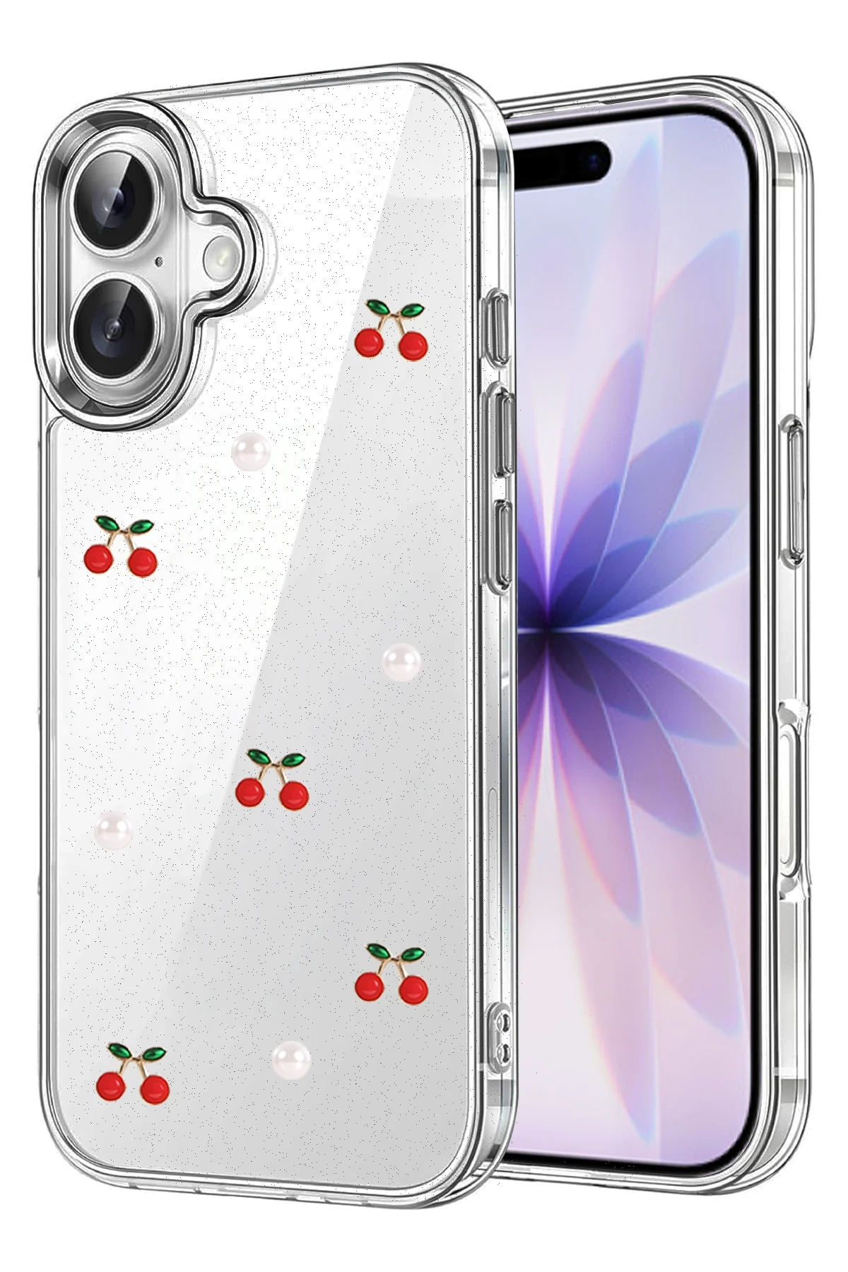 Newface Apple iPhone 17 Fiyonk Desenli Kapak - Desen 9