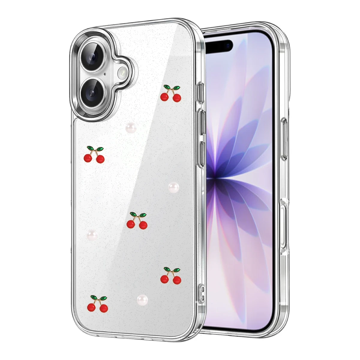 Newface Apple iPhone 17 Fiyonk Desenli Kapak - Desen 9