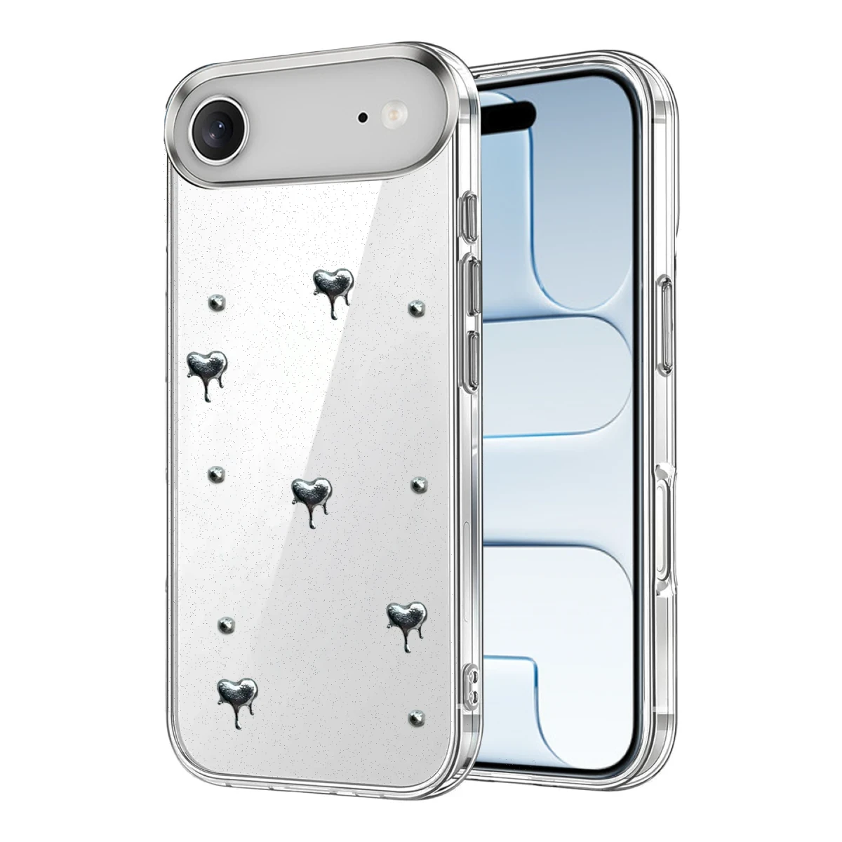 Newface Apple iPhone 17 Air Fiyonk Desenli Kapak - Desen 1 — görsel 5