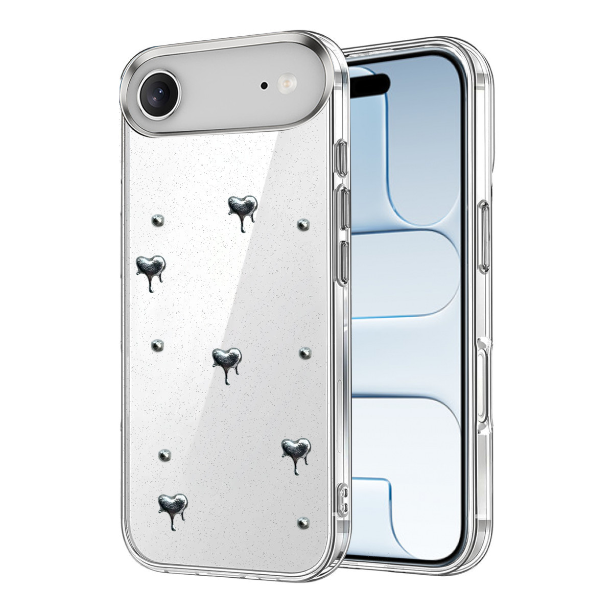 Newface Apple iPhone 17 Air Fiyonk Desenli Kapak - Desen 1 — görsel 9
