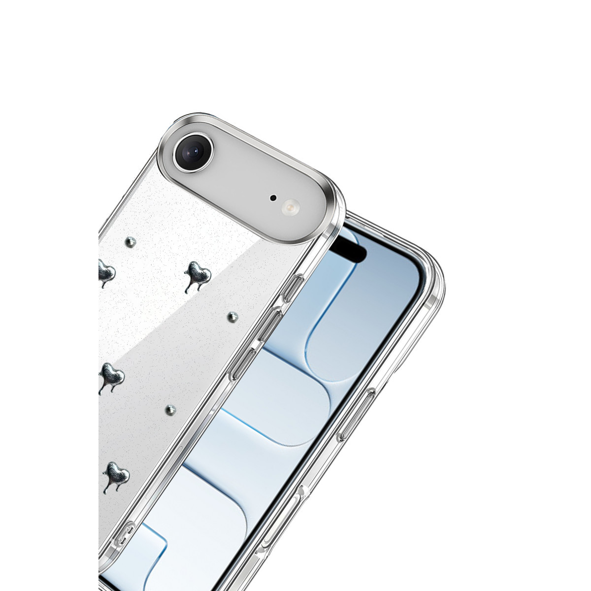 Newface Apple iPhone 17 Air Fiyonk Desenli Kapak - Desen 1 — görsel 10