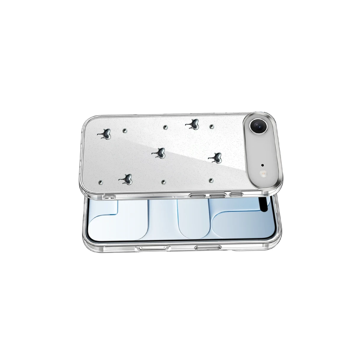 Newface Apple iPhone 17 Air Fiyonk Desenli Kapak - Desen 1 — görsel 8