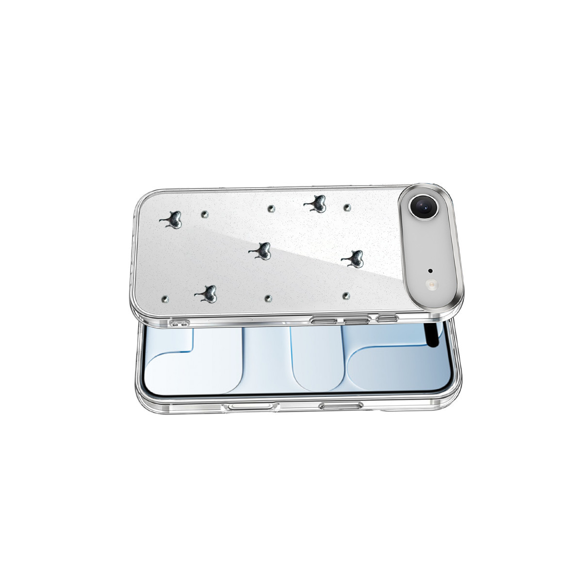 Newface Apple iPhone 17 Air Fiyonk Desenli Kapak - Desen 1 — görsel 12