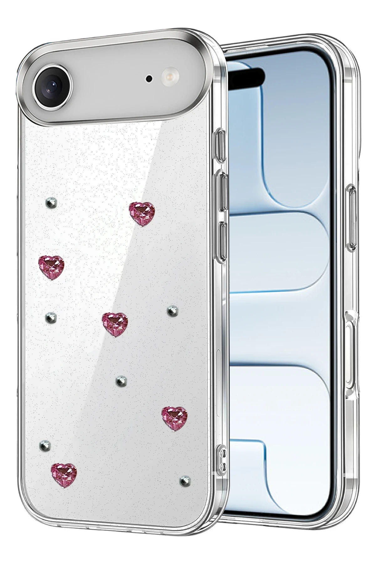 Newface Apple iPhone 17 Air Fiyonk Desenli Kapak - Desen 3