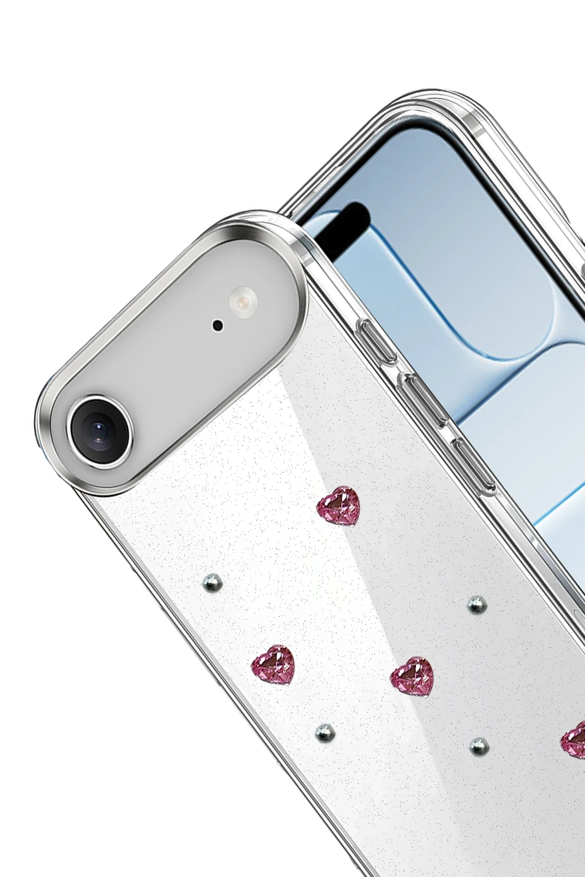 Newface Apple iPhone 17 Air Fiyonk Desenli Kapak - Desen 3
