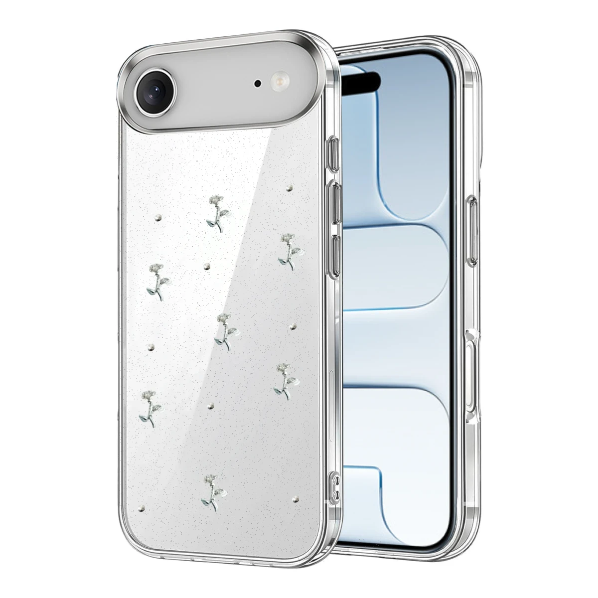 Newface Apple iPhone 17 Air Fiyonk Desenli Kapak - Desen 4