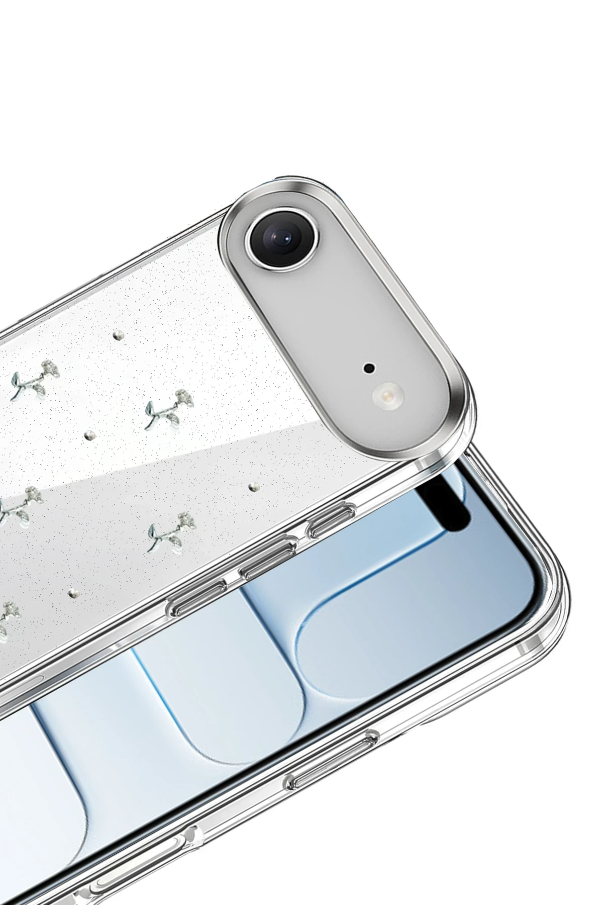 Newface Apple iPhone 17 Air Fiyonk Desenli Kapak - Desen 4