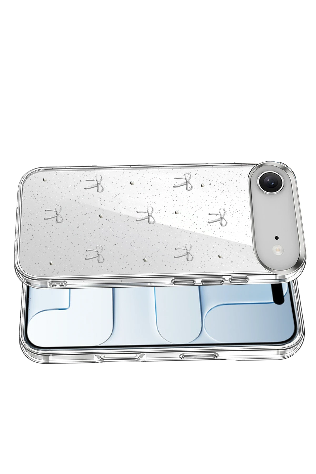 Newface Apple iPhone 17 Air Fiyonk Desenli Kapak - Desen 5
