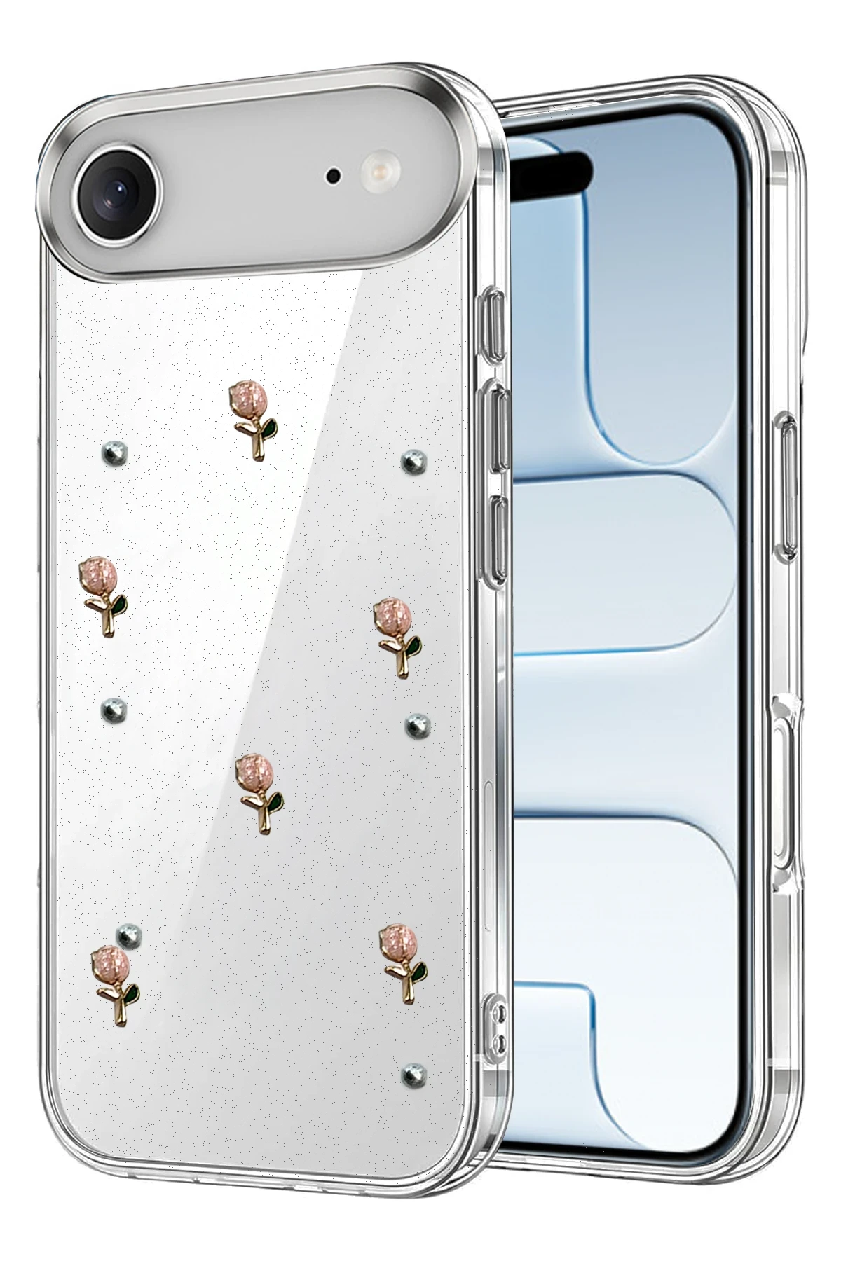 Newface Apple iPhone 17 Air Fiyonk Desenli Kapak - Desen 6