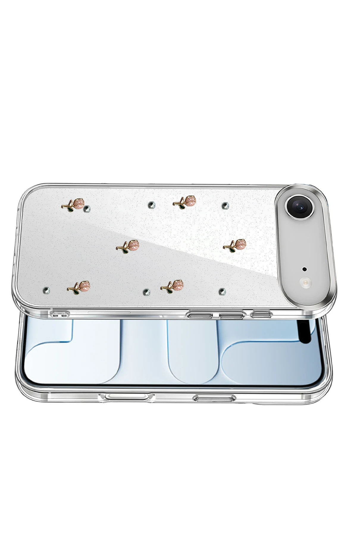 Newface Apple iPhone 17 Air Fiyonk Desenli Kapak - Desen 6