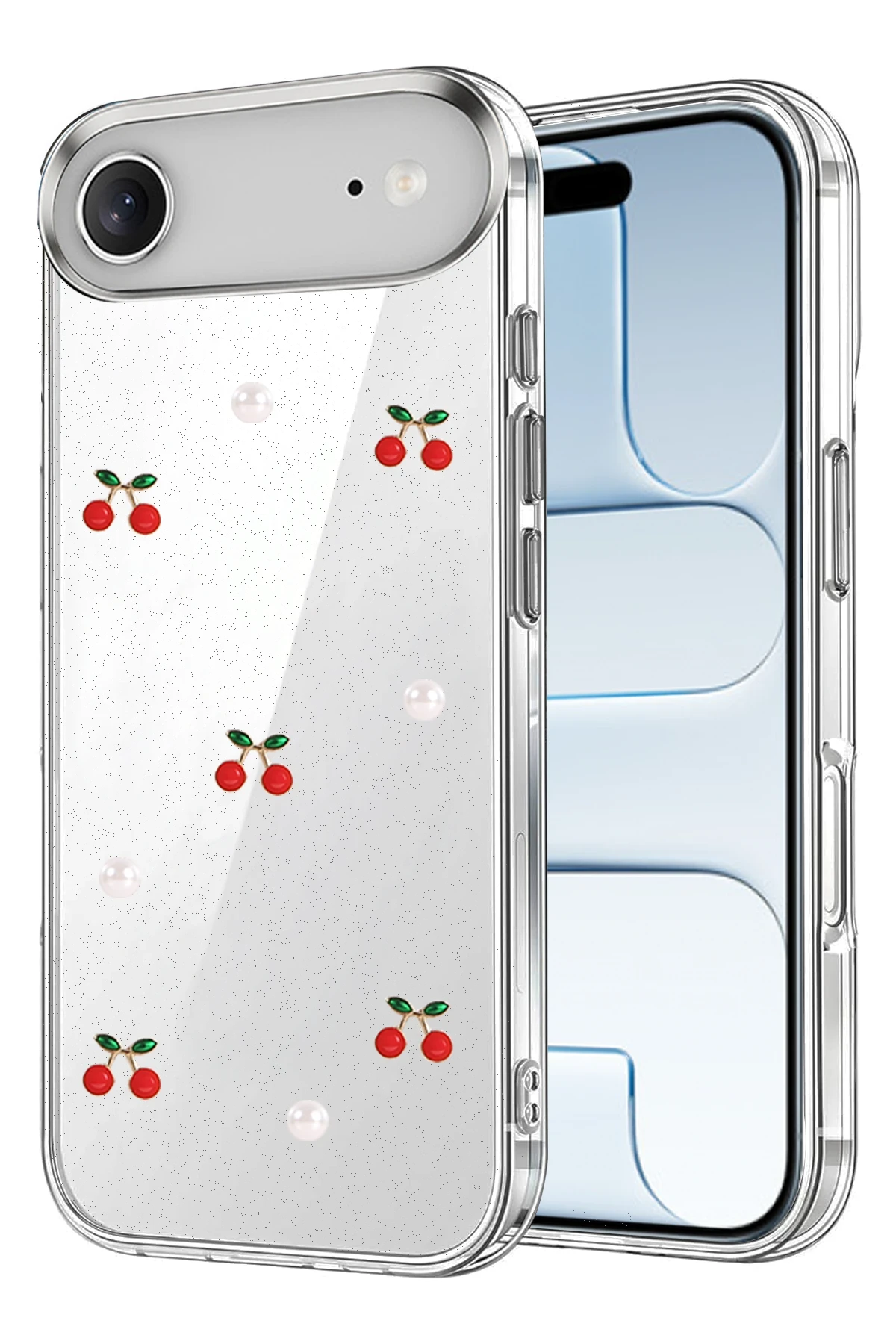 Newface Apple iPhone 17 Air Fiyonk Desenli Kapak - Desen 9