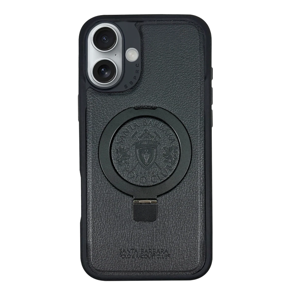 Santa Barbara Polo Racquet Club Apple iPhone 17 Primo Magsafe Stand Kapak - Siyah