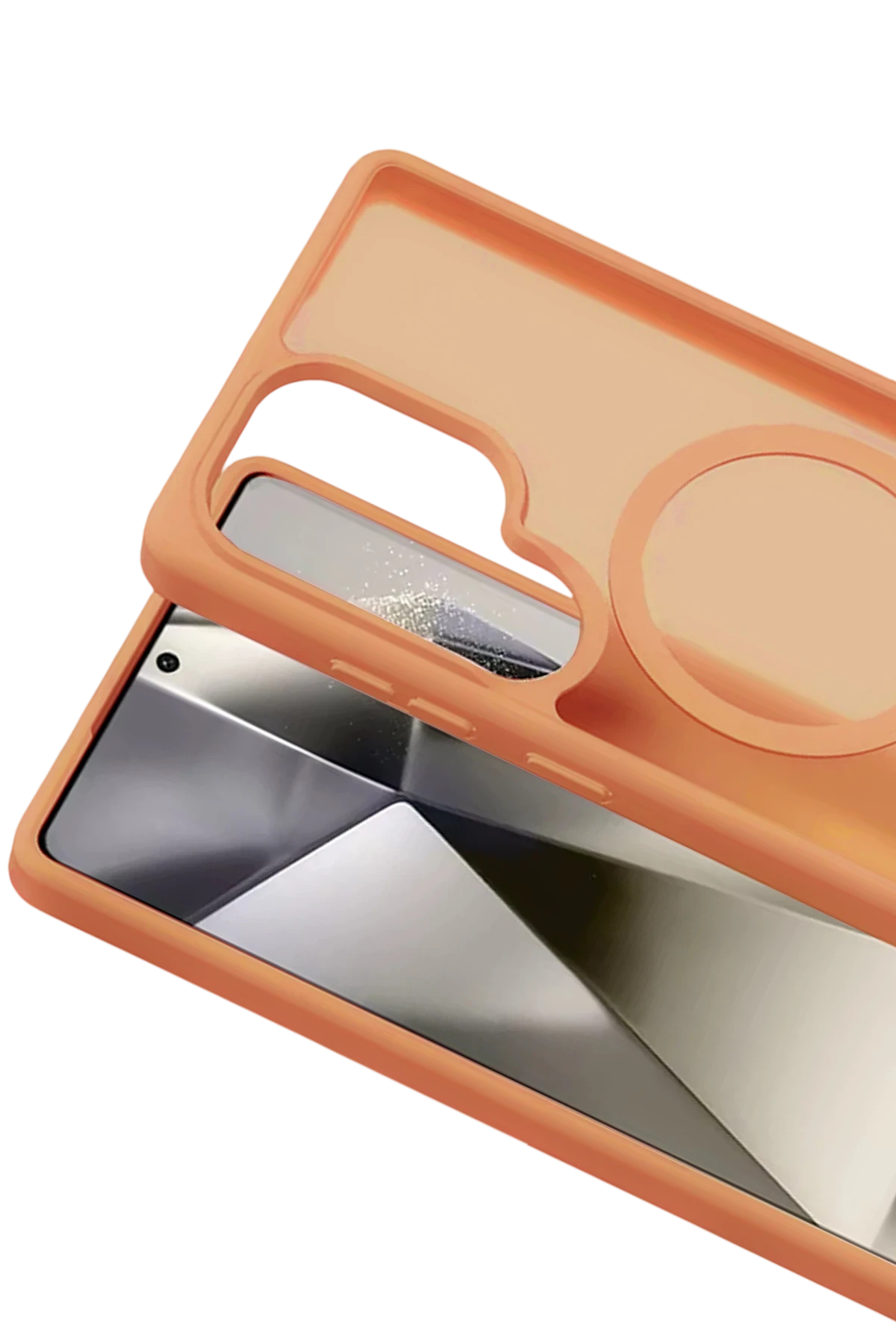 Joko Samsung Galaxy S25 Ultra Jota Magsafe Kapak - Turuncu