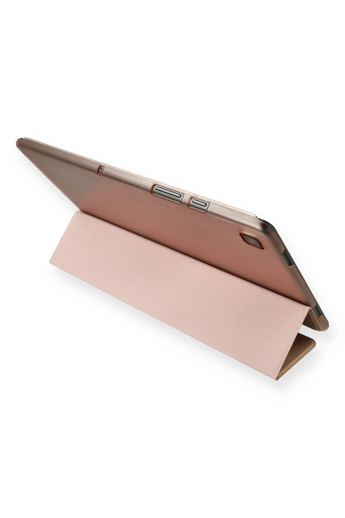 Newface iPad 2025 10.9 (10.Nesil) Kalemlikli Tablet Smart Kılıf - Rose Gold