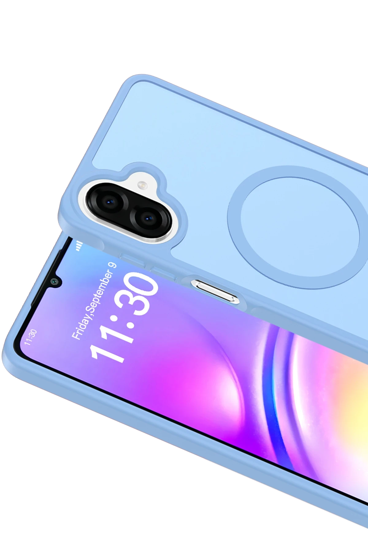 Joko Samsung Galaxy A07 4G Jota Magsafe Kapak - Açık Mavi — görsel 3