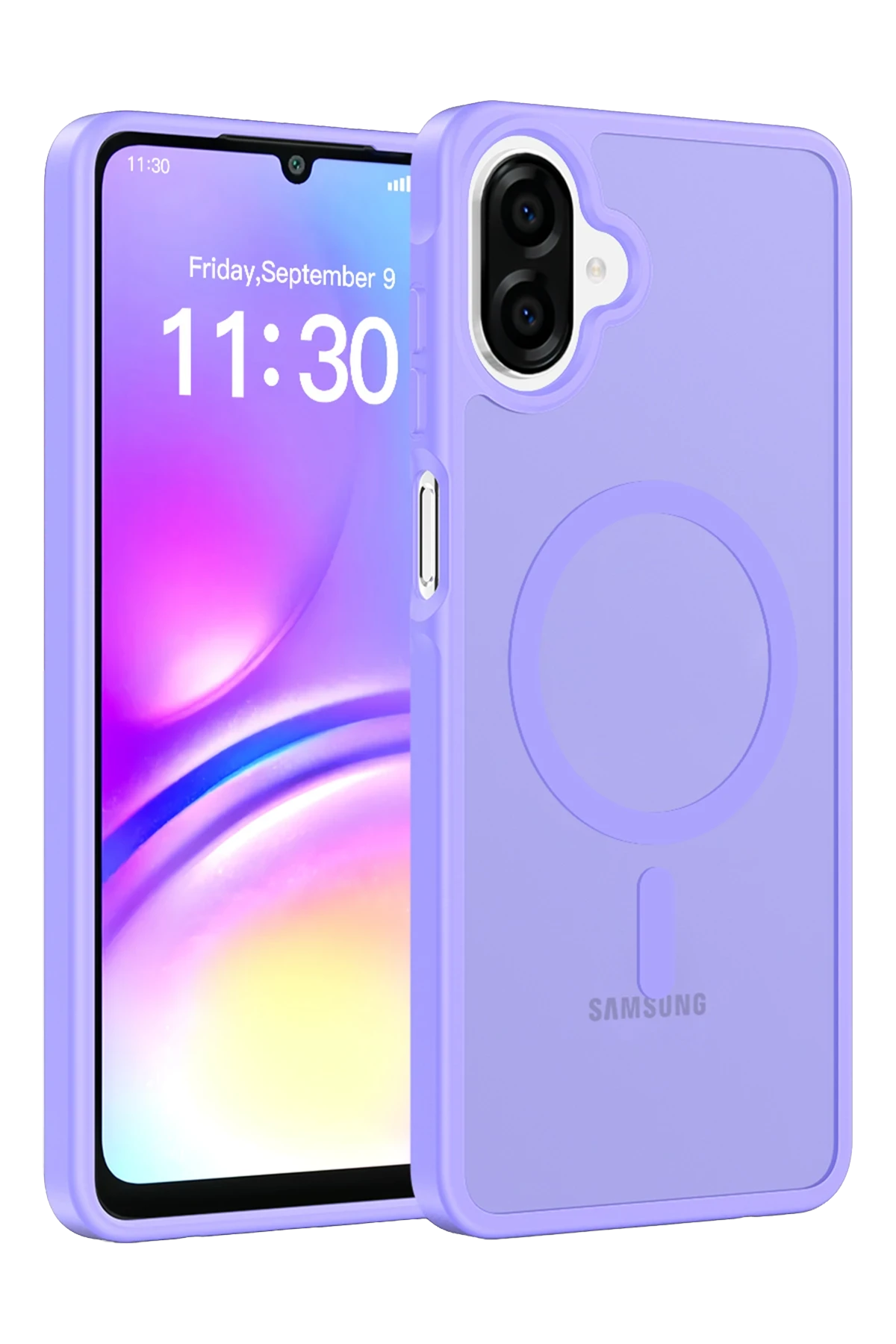 Joko Samsung Galaxy A07 Jota Magsafe Kapak - Lila