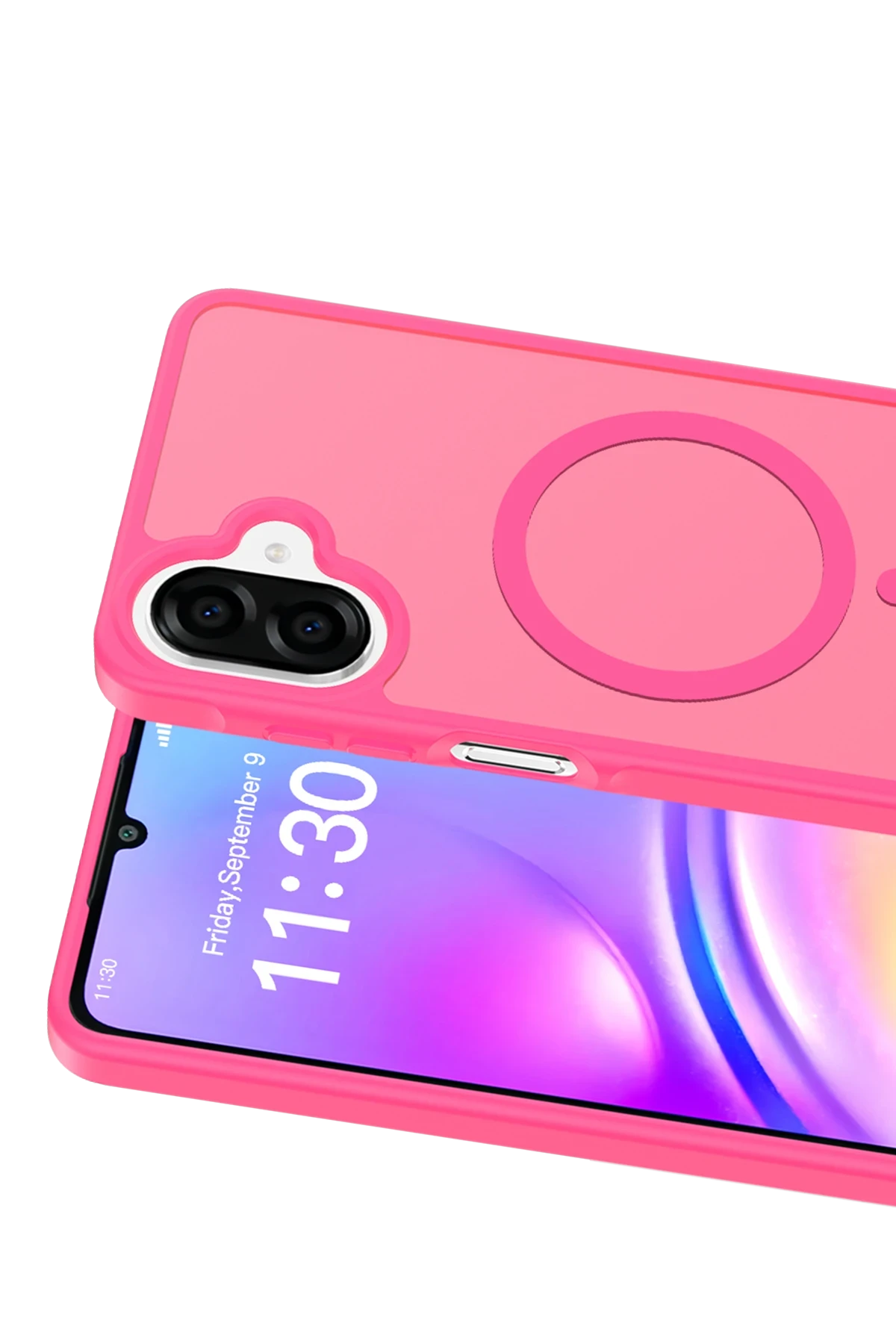 Joko Samsung Galaxy A07 Jota Magsafe Kapak - Rose