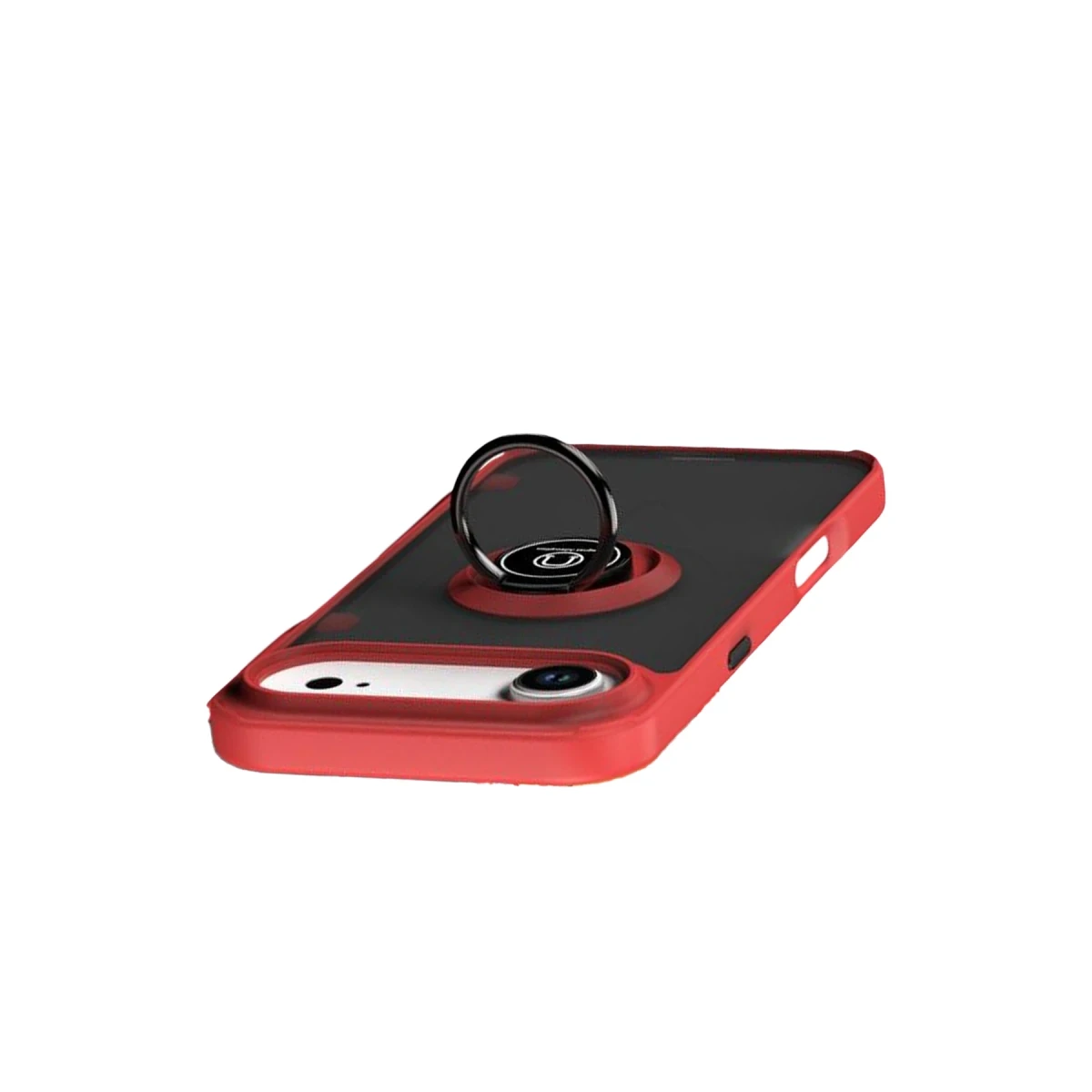 Newface Apple iPhone 17 Air Montreal Yüzüklü Silikon Kapak - Kırmızı — görsel 8