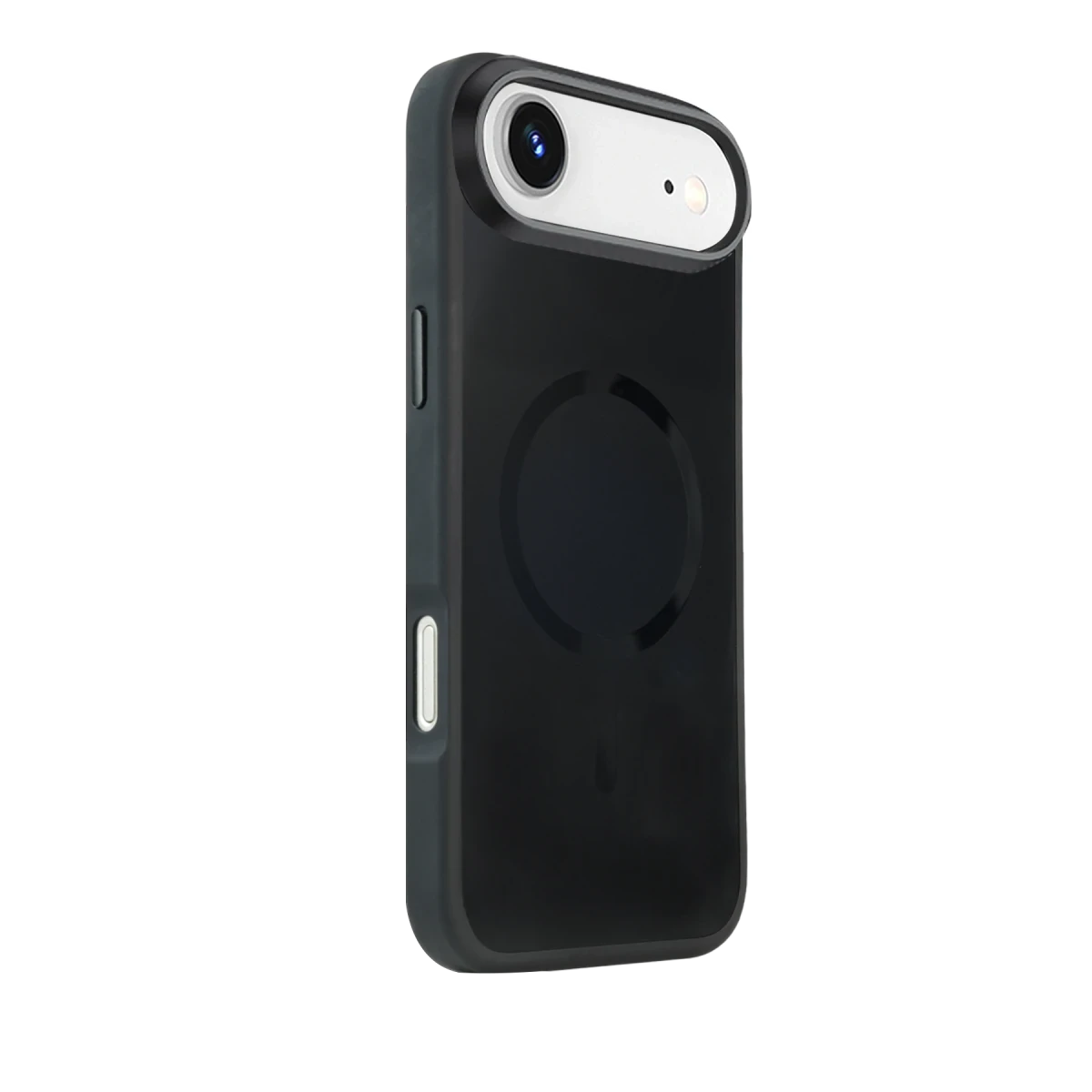 URR Apple iPhone 17 Air IRIS Matte Pure Glass Magsafe Kapak - Siyah