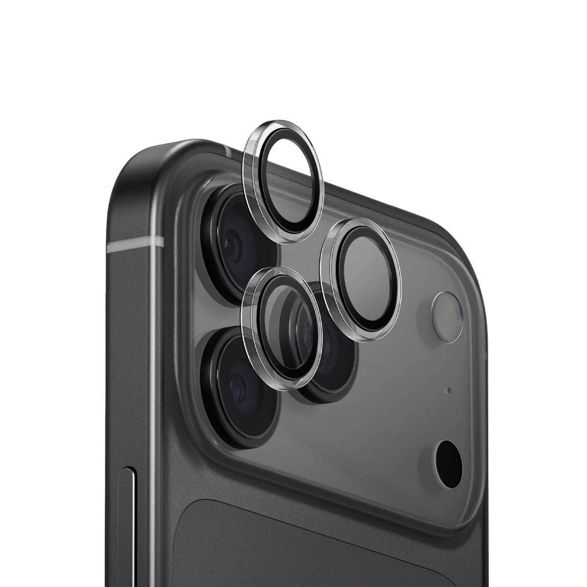 URR Apple iPhone 17 Pro Max PC Clear Lens Koruyucu - Şeffaf