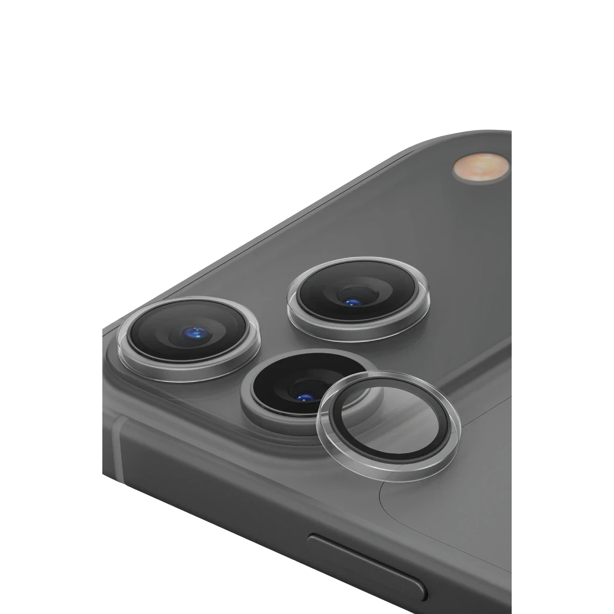 URR Apple iPhone 17 Pro Max PC Clear Lens Koruyucu - Şeffaf
