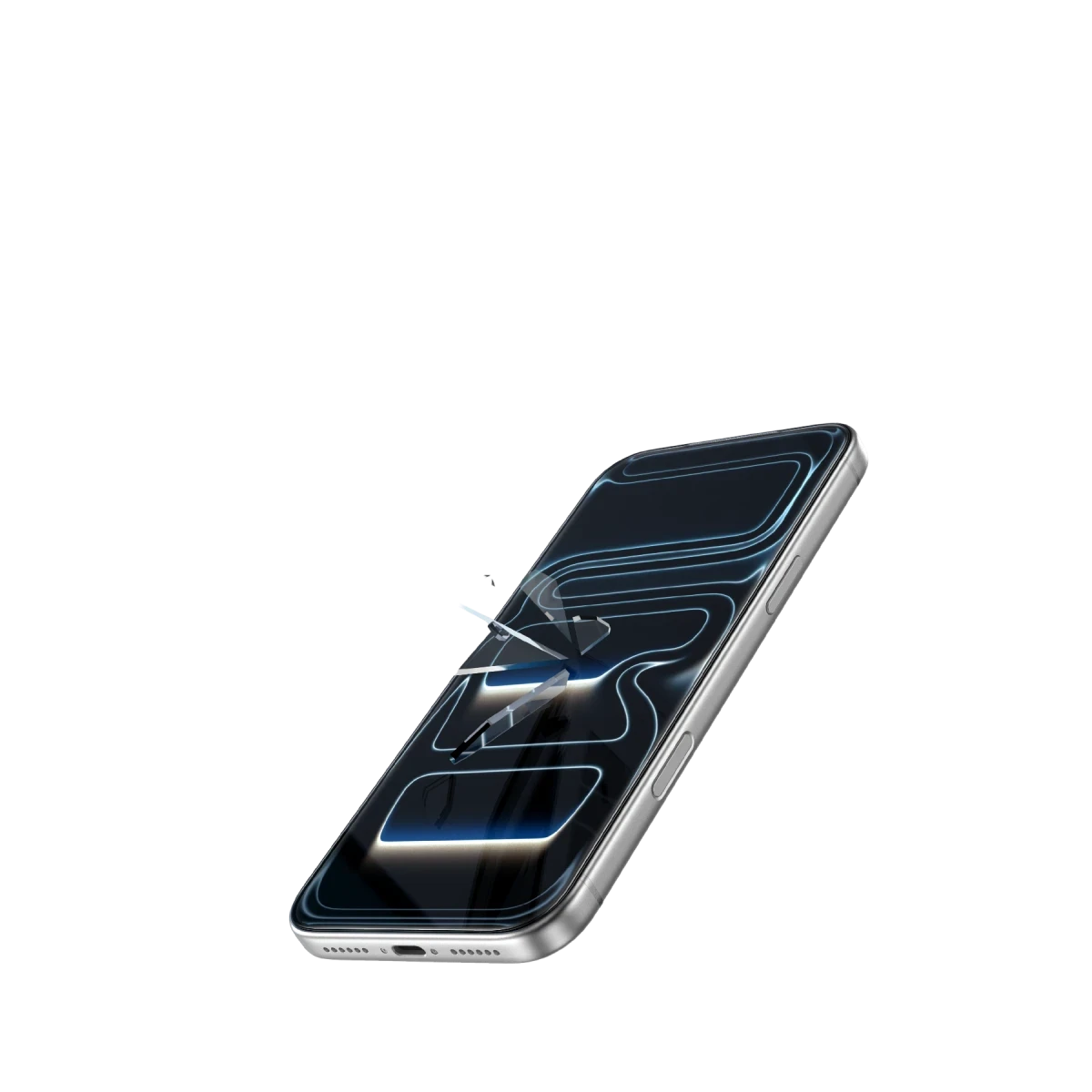 Keephone Apple iPhone 17 Pro EasyFit HD Cam Ekran Koruyucu - Siyah