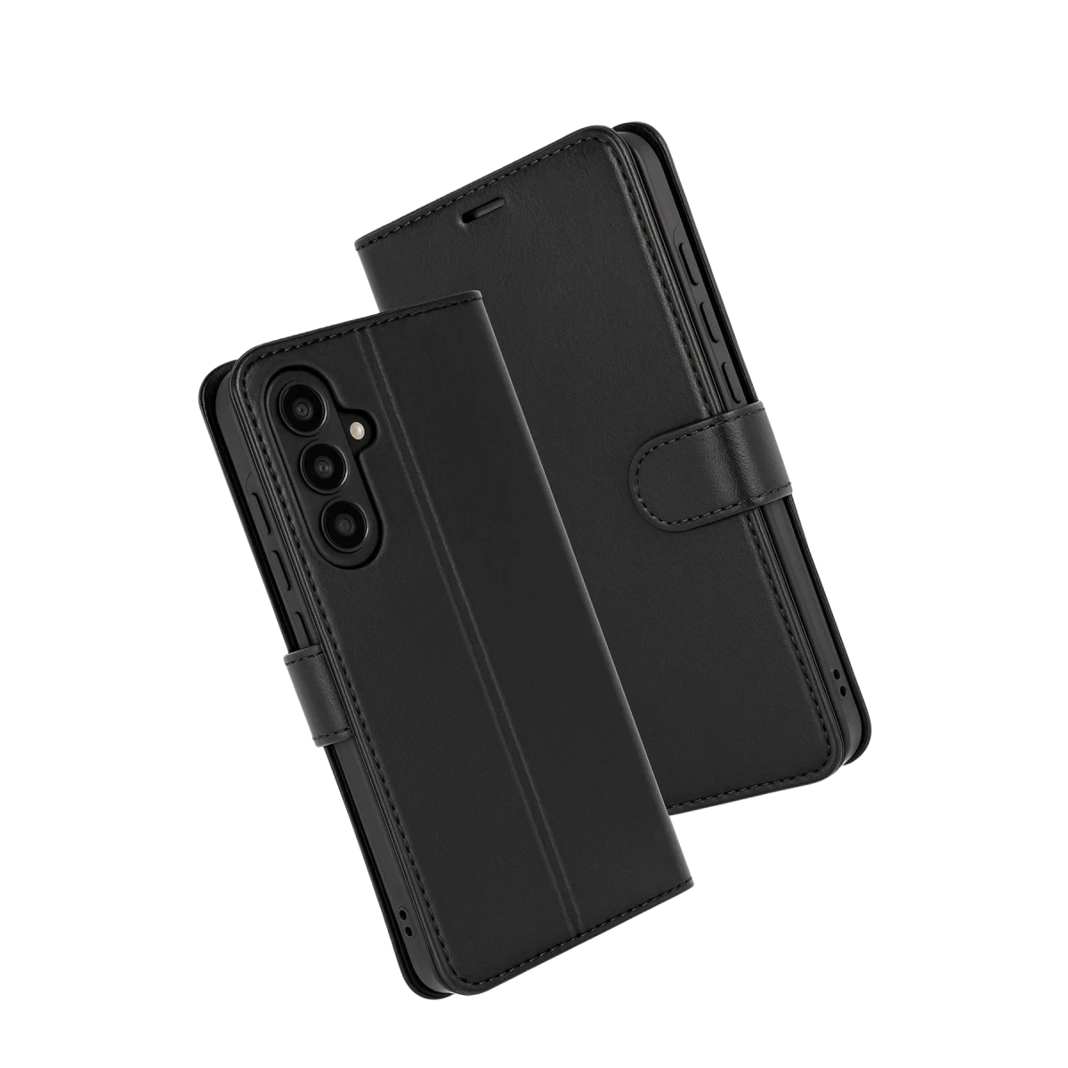 Newface Samsung Galaxy S25 FE Trend S Plus Kapaklı Kılıf - Siyah