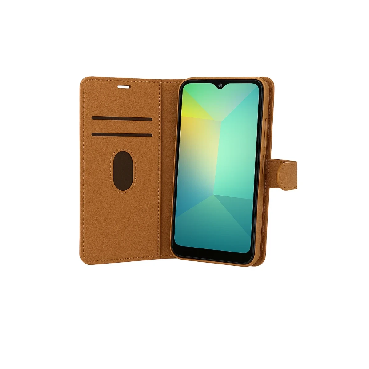 Newface Samsung Galaxy S25 FE Trend S Plus Kapaklı Kılıf - Taba
