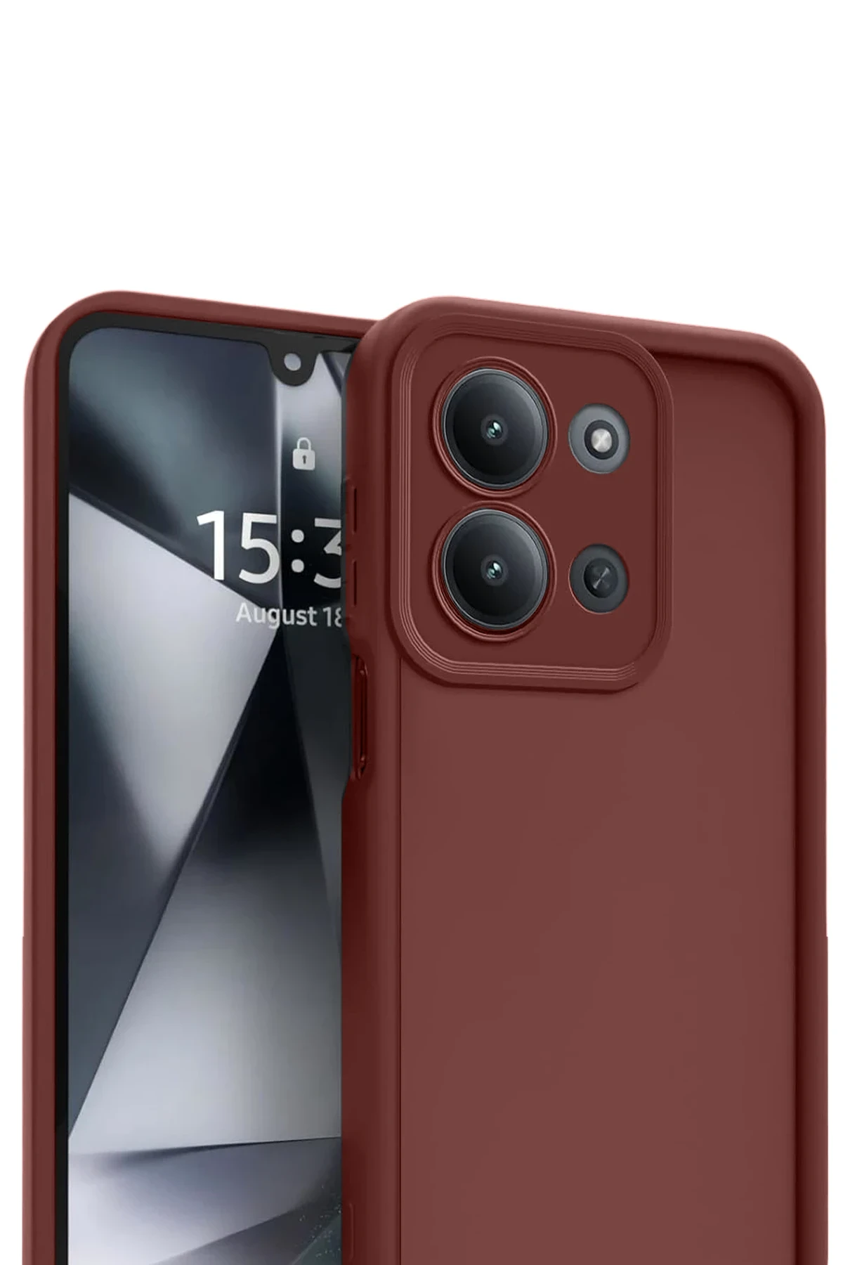 Newface Xiaomi Redmi 15C 4G Viera Silikon - Bordo