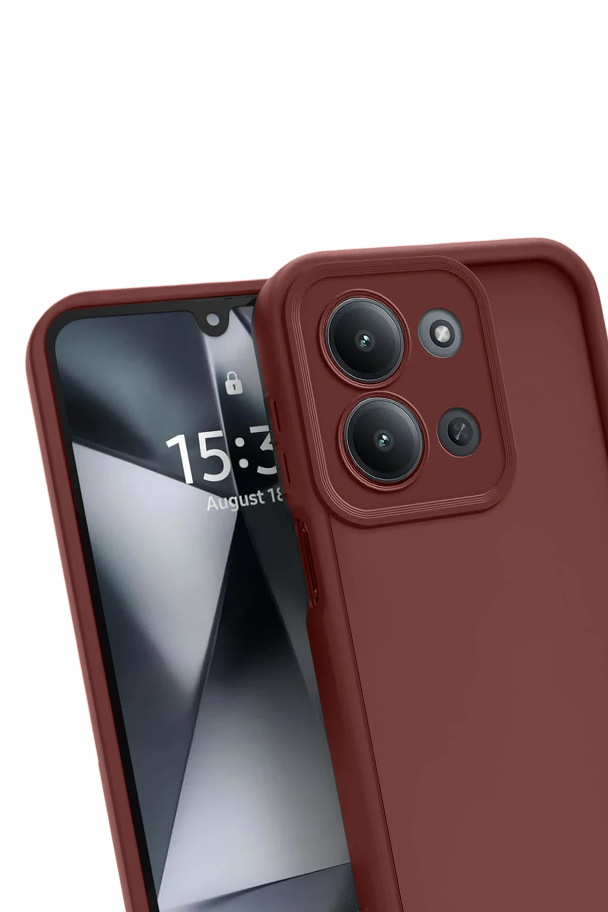 Newface Xiaomi Redmi 15C 4G Viera Silikon - Bordo