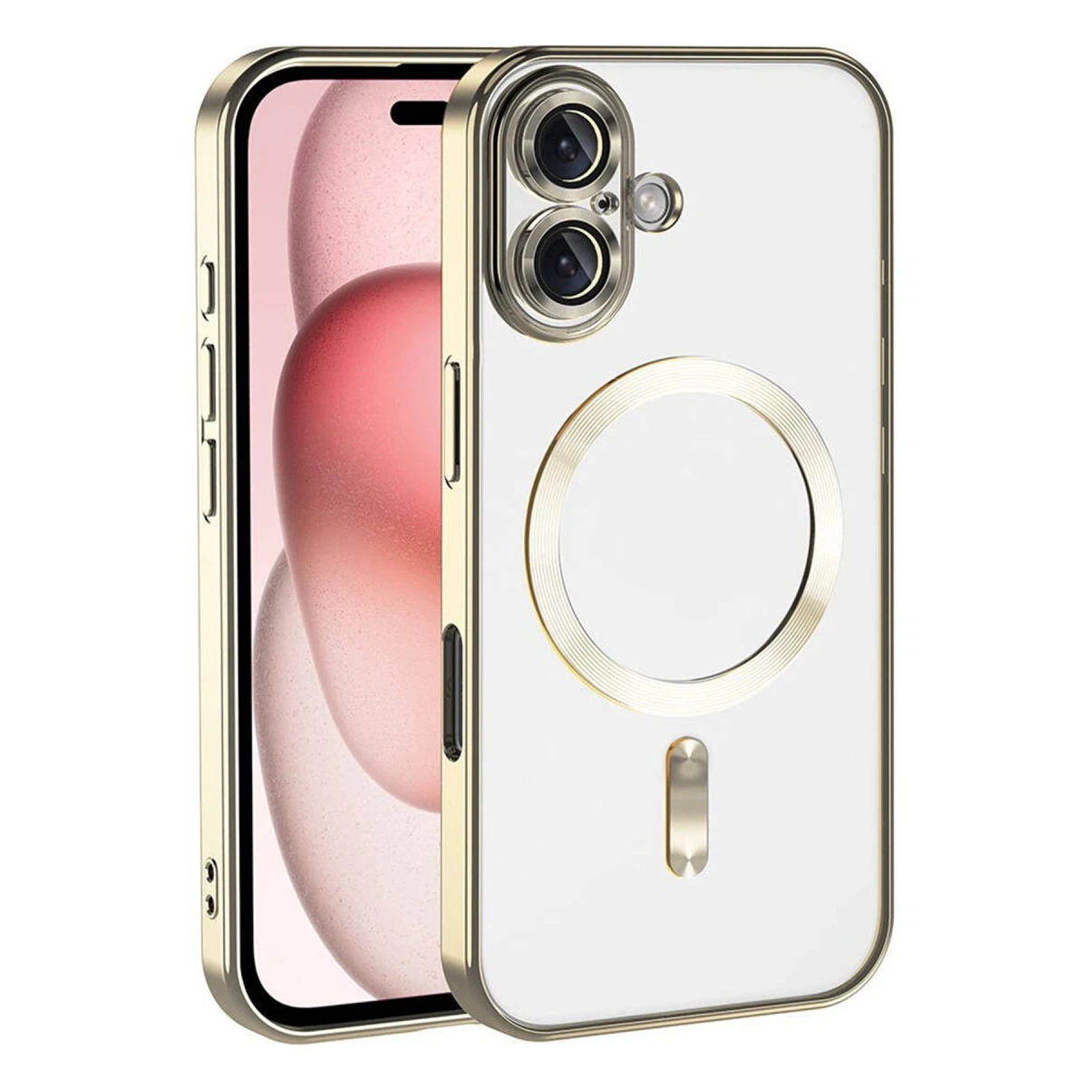 Newface Apple iPhone 17 Kross Magneticsafe Kapak - Gold — görsel 4