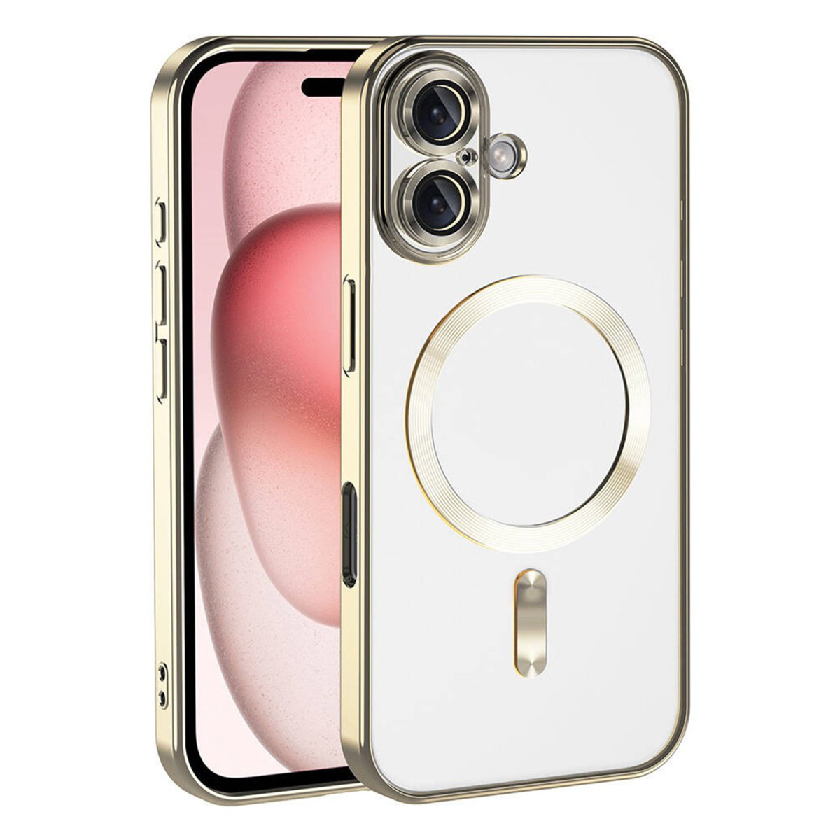 Newface Apple iPhone 17 Kross Magneticsafe Kapak - Gold — görsel 7